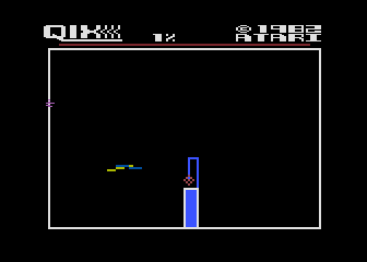 Qix title screen for Atari 5200